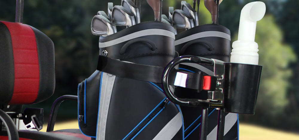 detail D2 Golf bag kit bracket 1