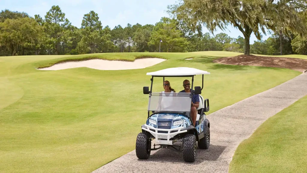 tommy bahama special edition golf cart on golf course 1920x1080 1